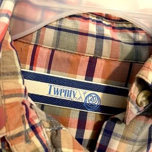 Twenty button down shirt